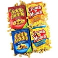 Crunch N Munch, Fiddle Faddle Ideal Variety 4 Pack 2 Crunch N Munch