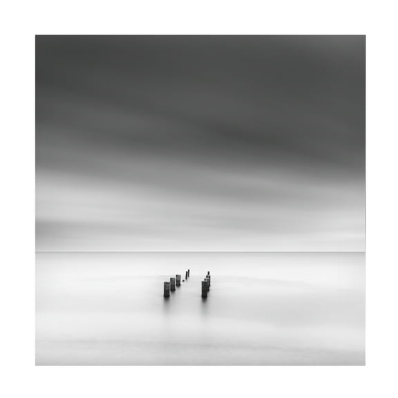 Canvas Wall Art - George Digalakis 'As Time Goes By 006' Wall Art for Living Room, Bedroom, or Office D?cor by Trademark Fine Art - 14 x 14 Inches