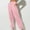 Pink, variant on Azrian Women's Plus Size Swearpants Women Casual Trousers High WaistWith PocketsLong Pants