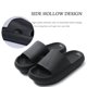 thumbnail image 3 of Zapatillas rosyclo Cloud Massage con suela gruesa antideslizante, color negro 36-37, 3 of 5