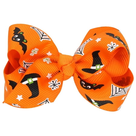 

Bow Knot Hair Pins Hair Bows Clip Colorful Boutique Clip Cute Bowknot Clip Hair Accessories For Girls Babies Toddlers Kids Christmas Parties Halloween Decor Halloween Decorations Indoor