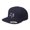 Navy, variant on Snapback Hat for Men Flat Brim Hats Bmx Embroidered Flat Bill Hat Acrylic Dark Grey Design Only