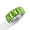 Green, variant on Green Emerald Band Silver Plated Rectangle Emerald Cut Eternity Band CZ Cubic Zirconia Diamond Stimulant Ring Perfect Wedding Band & Engagement Anniversary Mothers Day Gift