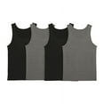 thumbnail image 2 of Fruit of the Loom a-Shirt Mens 4 Pack Quick Dry Tank, 2 of 3