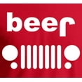 thumbnail image 2 of Mens Beer Parody Drinking Drunk Tee Red M, 2 of 3