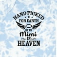 thumbnail image 4 of Inktastic Handpicked for Earth by My Mimi in Heaven with Angel Wings Boys or Girls Baby Bodysuit, 4 of 5