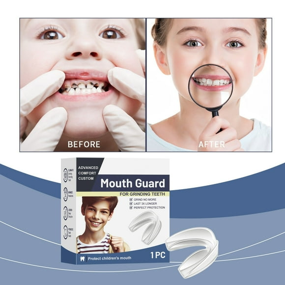 Say Goodbye To Teeth Grinding With Our Children's Tooth Guard! Night Molar Mouthguard Restful Sleep & Oral Health!