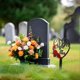 thumbnail image 5 of Memorial Grave Markers Heart Memorial Plaque Stake A, 5 of 5