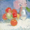thumbnail image 3 of Helene Schjerfbeck 12x12 Black Modern Framed Museum Art Print Titled - Red Apples (1915), 3 of 5