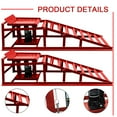 thumbnail image 3 of 2PCS Auto Car Truck Service Ramps Lifts 11000lbs 5ton Heavy Duty Hydraulic Car Ramps, 3 of 8