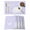 Lavender, variant on Easter Bunny Placemats Set of 4, Watercolor Butterfly Cute Rabbit Flowers Purple Placemats for Dining Table, Place Mats for Kitchen Tabletop, Waterproof Wipeable Dining Table Mats Set
