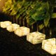 thumbnail image 3 of Kuymtek Solar Ice Cube Light 4 LED Garden Outdoor Patio Yard Decor (Blanco cálido S) Kuymtek Iluminación del hogar multifuncional, 3 of 9