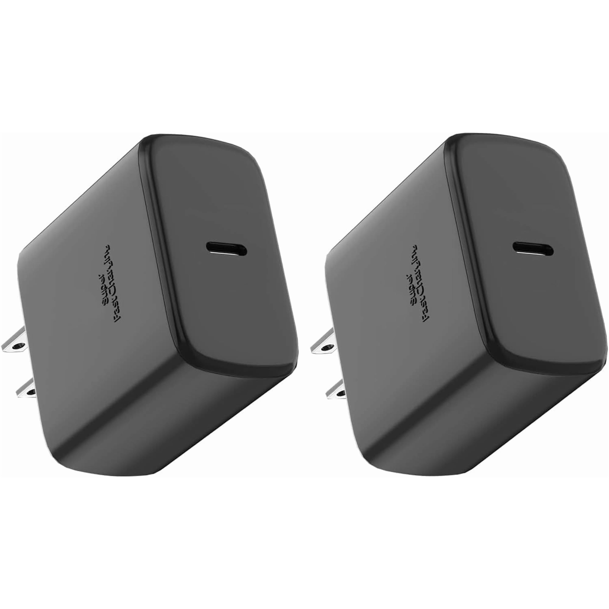 TYPPKMM 45W Super Fast Charger USB-C, 2-Pack for Samsung Galaxy S26/S25/S24/S23 Ultra, Black