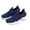 Navy, variant on Huanglei Boys Lightweight Barefoot Sneakers On Breathable Mesh Walking Shoes For Kids Toddlers , Size 12 ,Black