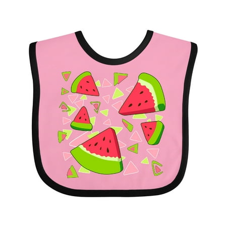 

Inktastic Watermelon Wedge Party Gift Baby Boy or Baby Girl Bib