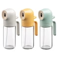 thumbnail image 3 of Eigraketly Pulverizador líquido para distribución uniforme de aceite de cocina y vinagre Dispensador de aceite a prueba de fugas Vinagre Estufas de camping verde250ml, 3 of 6