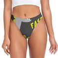 thumbnail image 1 of Fotbe Cute Dinosaur Tanga Sin Costuras para Mujer con Estampado – Panties Invisibles, Transpirables y Cómodos para Uso Diario-XX-Large, 1 of 6