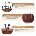 thumbnail image 6 of LOLIPPYY Black Wood Memo Pad Holder Stationery Organizer 1 Pack for Office Supplies and Accessories, 6 of 8