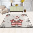 thumbnail image 2 of Yayeee Area Rugs for Living Room 6.7'x4.8' Non Slip Washable Bedroom Floor Carpet, Beige Christmas Santa, 2 of 5
