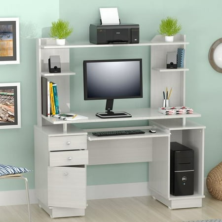 Inval Laura Computer Desk With Hutch Inval Laura Computer Desk With Hutch