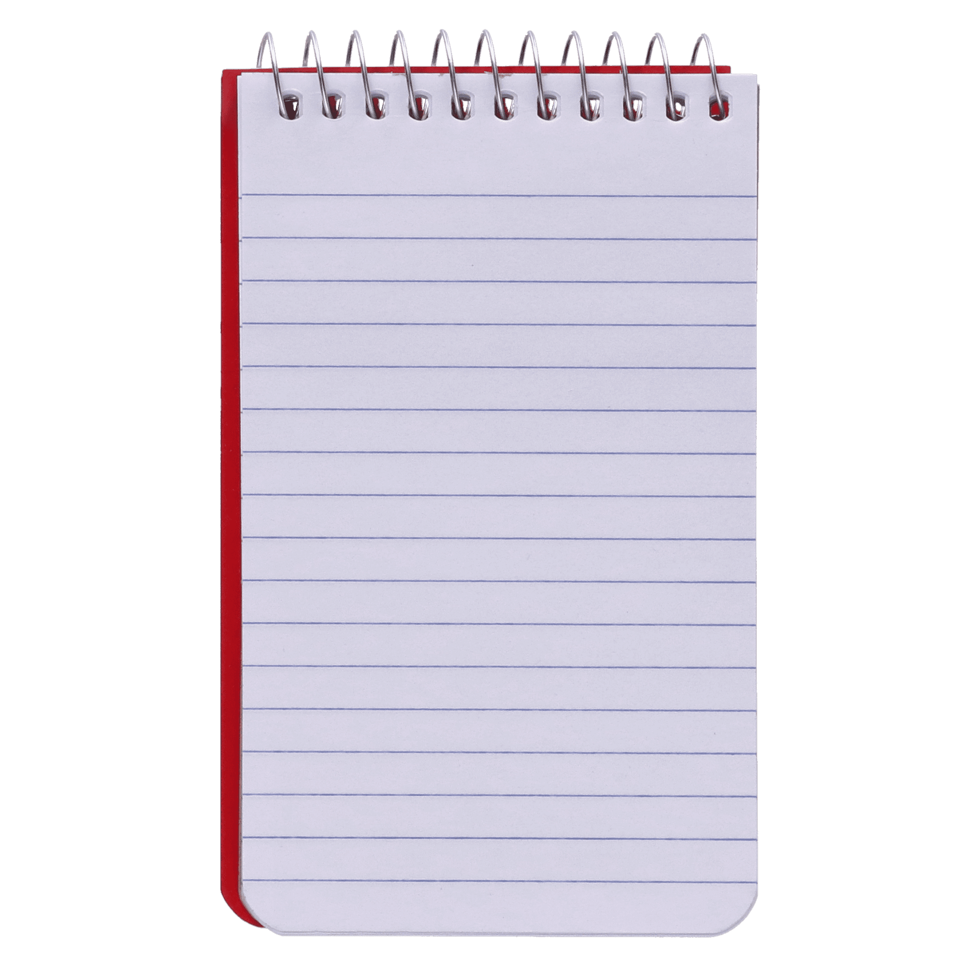 Pen + Gear Spiral Bound Ruled Paper Memo Book, 3 in x 5 in, 4 Pack, 80 Sheets Each, 0 Holes