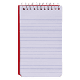 thumbnail image 6 of Pen + Gear Spiral Bound Ruled Paper Memo Book, 3 in x 5 in, 4 Pack, 80 Sheets Each, 0 Holes, 6 of 6