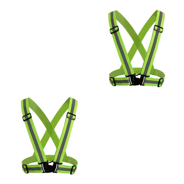 Advancent 1 Uds chaleco Reflector ropa de seguridad para bicicleta equipo de ciclismo al aire libre arnés elástico chaqueta de bicicleta para montar de Type1 NO1 Advancent CBP107742
