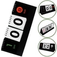 thumbnail image 4 of Mobutofu Black Perpetual Calendar For Housewarming 1Pcs 9.9*4.0in, 4 of 8