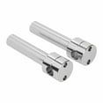 thumbnail image 3 of 2pcs 25mm Motorcycle Handlebar Risers, Handlebar Bar Risers Mount Clamp Adaptor Kit Aluminum Alloy Motorcycle Modification, 3 of 7