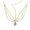 Golden, variant on Forehead Chain Water Drop Pendant Decoration Adjustable Head Circumference Forehead Chain Hair Accessory