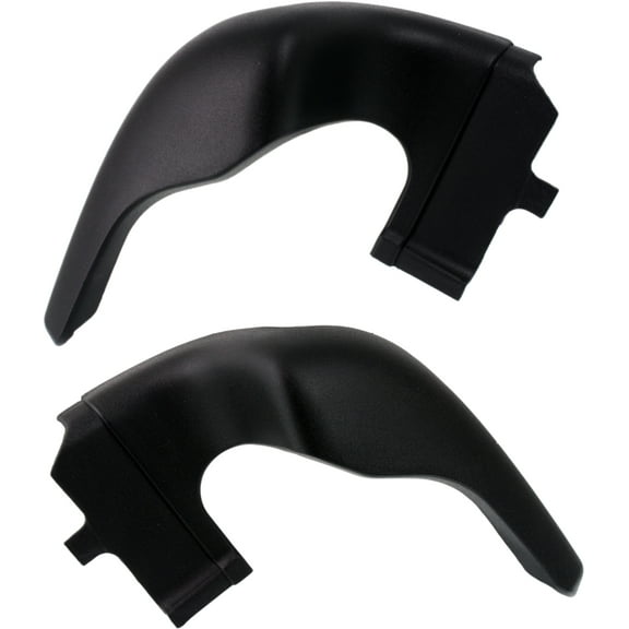 Garage-Pro Bumper End Set Compatible with 2005-2015 Toyota Tacoma, Rear, Driver and Passenger Side Bumper Ends, Primed, Plastic, Step Pad Extension