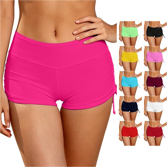 Lightweight Swim Shorts With Beach Pant Water Sports Bottoms For Womens Swim Leggings Swim Pants for Women plus Size 6x