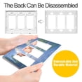 thumbnail image 4 of Yayeee Rocker Switch Wall Plate 2-Gang 4.7"x4.6" Home Decorative Outlet Cover, Blue Sky and River, 4 of 6