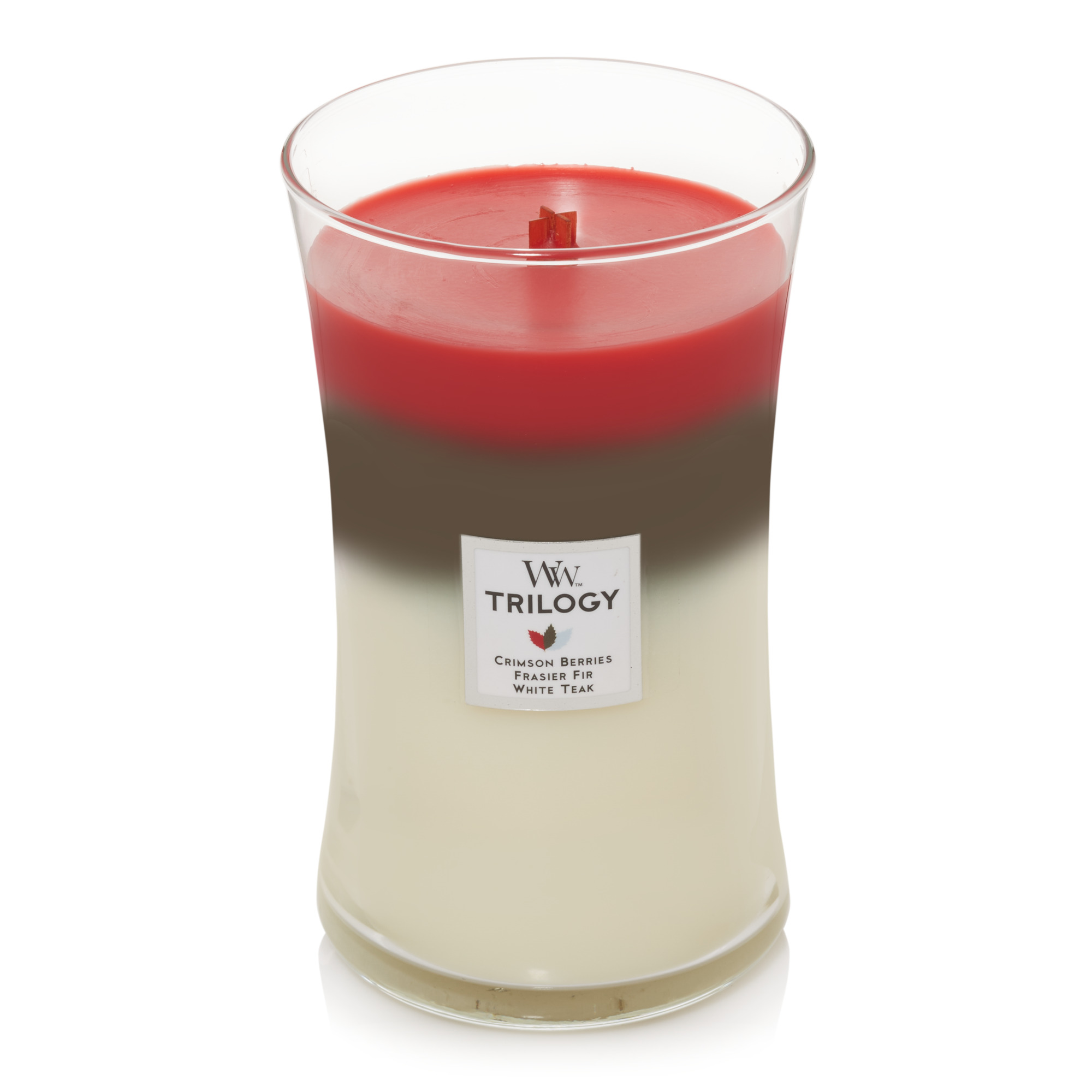 WoodWick Trilogy Winter Garland - Large Hourglass Candle - image 2 of 6