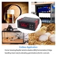 thumbnail image 2 of Digital Thermostat Temperature Controller Thermoregulator For Incubator With Heater And Cooler ,Install Easy, 2 of 6