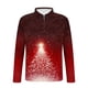 thumbnail image 5 of Blusa y camisa de manga larga con cuello vuelto para hombre, jersey con cremallera y solapa estampada, blusa de manga larga con cuello vuelto, blusa de poliéster para hombre, 5 of 5