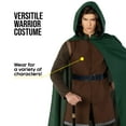 thumbnail image 3 of Morph Fantasy Warrior Green Costume Men Halloween Costume For Men Green X-Large, 3 of 3