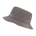 thumbnail image 3 of Market & Layne Unisex Grey Bucket Hat for Adult & Teens - Medium/Large, 3 of 8