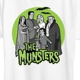 thumbnail image 3 of The Munsters - Munsters Family Drawing- Women's Short Sleeve Graphic Tee, 3 of 5