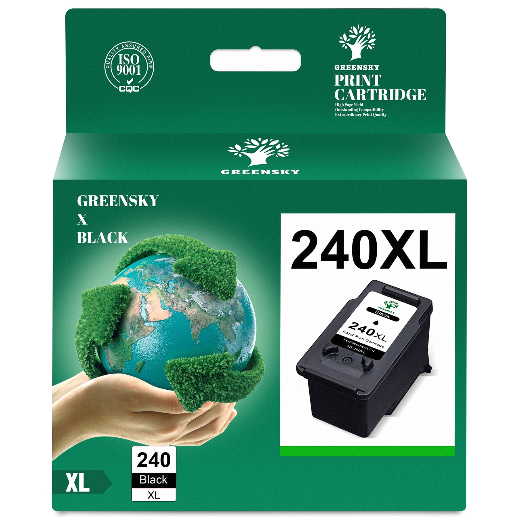 240XL Black Ink Cartridges Replacement for Canon PG 240 XL Black Ink