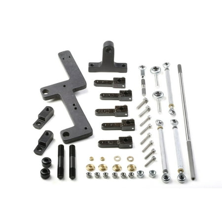 - Weiand 7166 Carburetor Linkage; For 6-71 - 14-71 w/Side Mounted 4V Carb.; Not Dsgnd To Fit Some Vacuum Secondary Carb.; Dsgnd To Fit Mech. Secondary Carb.;