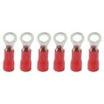 thumbnail image 4 of 100Pcs Pre Insulated  Crimp Terminals, Copper PVC Wire Connector, AWG 22 16, with Tin Plating, for Electrical Machinery, 4 of 7
