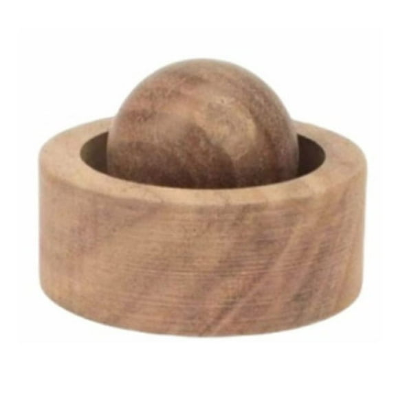 SIEYIO Elegant Wooden Aromas Ball Diffuser Handcrafted Solid Wood For Essential Oil No Electricity Need Home Car Decors