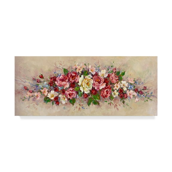 Trademark Fine Art 'Garland' Canvas Art by Barbara Mock