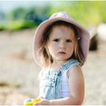 thumbnail image 4 of CaliKids UV Girls Grow-With-Me Summer Hat - Rose, 4 of 5