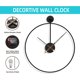 thumbnail image 5 of Reloj de pared Zulema Nordico Decorativo Redondo Negro, 5 of 6