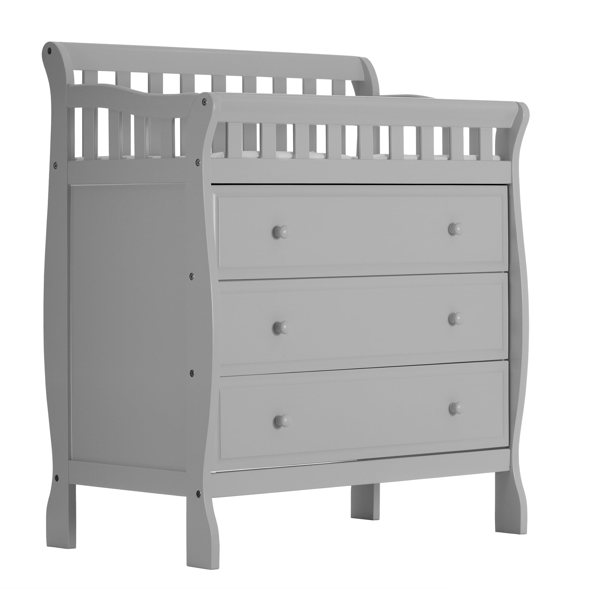 Dream On Me Marcus Changing Table And Dresser White Walmart Com