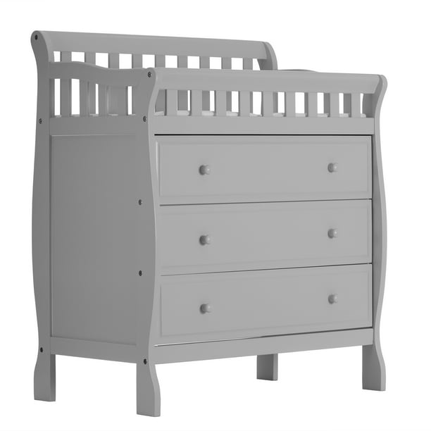 Dream On Me Marcus Changing Table And, Black Nursery Dresser Changing Table