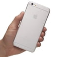 thumbnail image 2 of NAKEDCELLPHONE'S CLEAR FROST FLEXIBLE TPU SKIN CASE SLIM COVER FOR APPLE iPHONE 6 PLUS (and iPhone 6s Plus) 5.5", 2 of 6