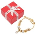 thumbnail image 1 of Pulsera de mujer Aleación de diamantes Diamante Moda Encanto simple Joyería hueca Niñas Mamá Señora Regalo, 1 of 14